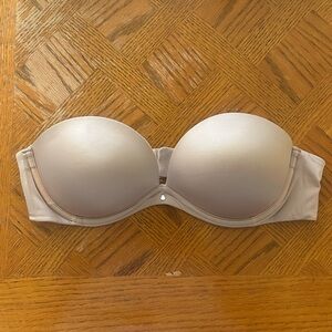 Victoria's Secret Nude Very Sexy Strapless Bra 36B
